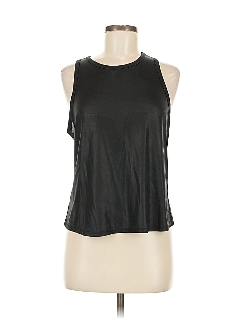 Pre-owned Porridge Sleeveless T-shirt In Black