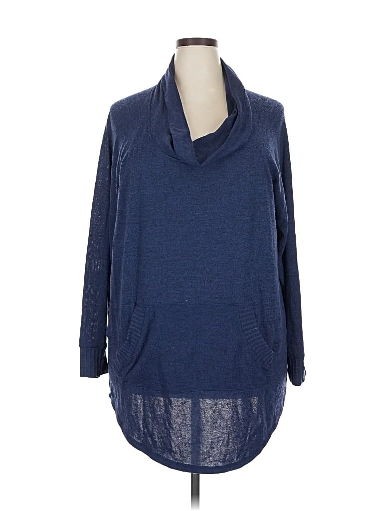Pre-owned Torrid Pullover Sweater In Blue