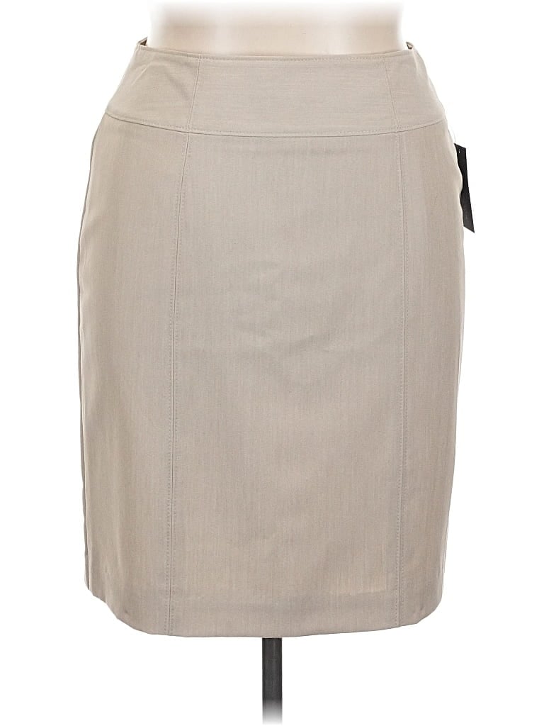 Pre-owned Worthington Formal Skirt In Brown
