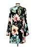 Unbranded Floral Black Casual Dress Size XS - photo 2