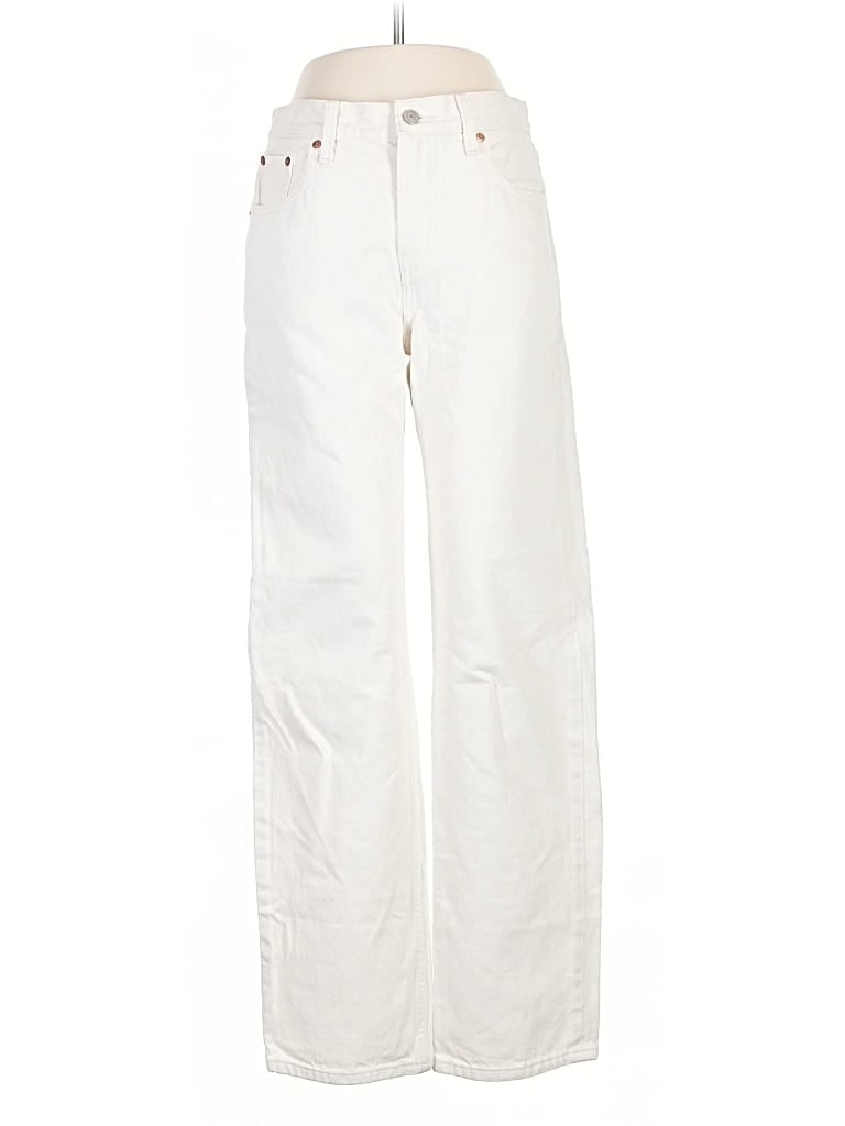 Pre-owned Levi's Jeans In White