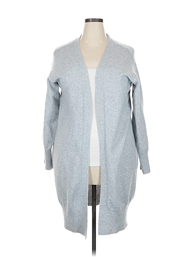 Pre-owned Stylus Cardigan Sweater In Gray