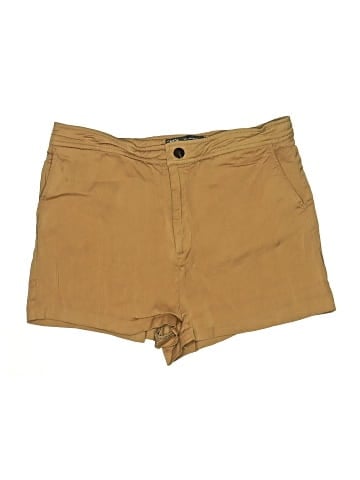 Zara Khaki Shorts (view 1)