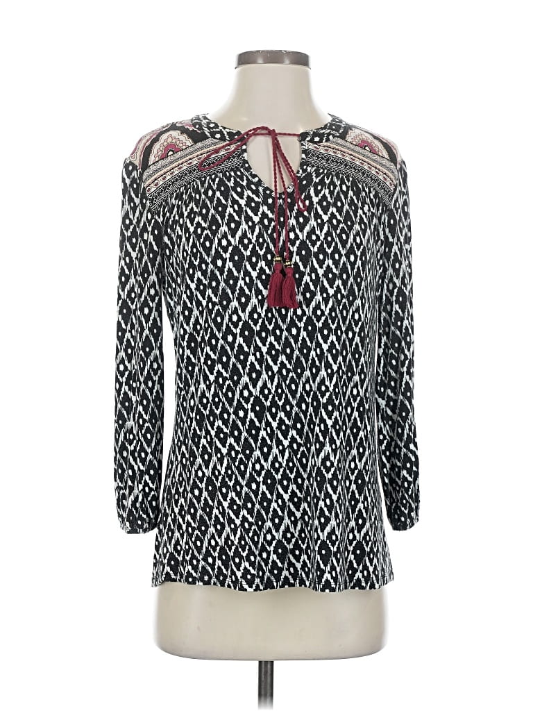 Pre-owned Db Established 1962 Long Sleeve Polo Shirt In Black