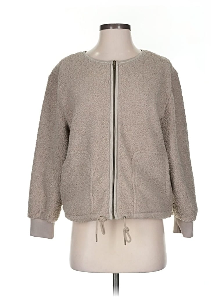 Pre-owned Banana Republic Factory Store Jacket In Gray