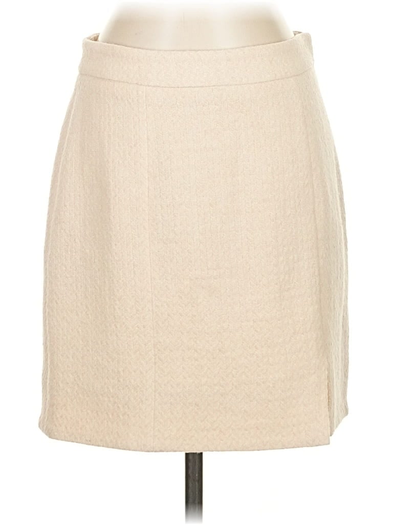 Pre-owned Los Angeles Atelier & Other Stories Wool Skirt In White
