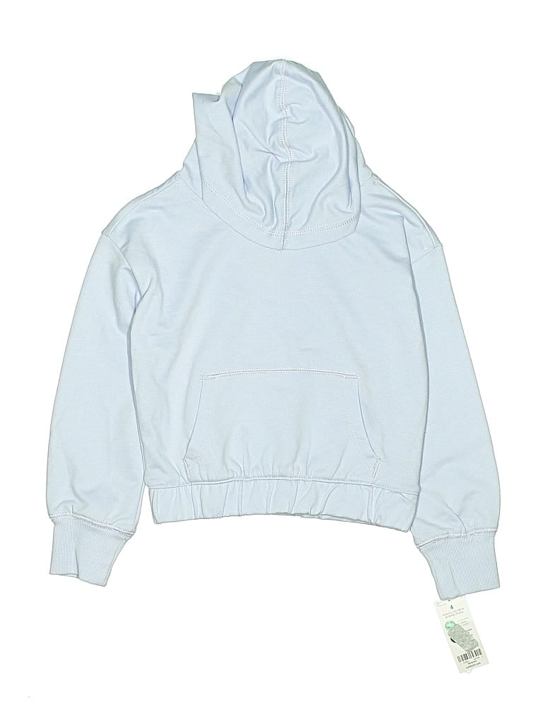 Pre-owned Oshkosh B'gosh Kids' Pullover Hoodie In Blue