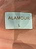 Alamour 100% Polyester Solid Orange Casual Skirt Size L - photo 4