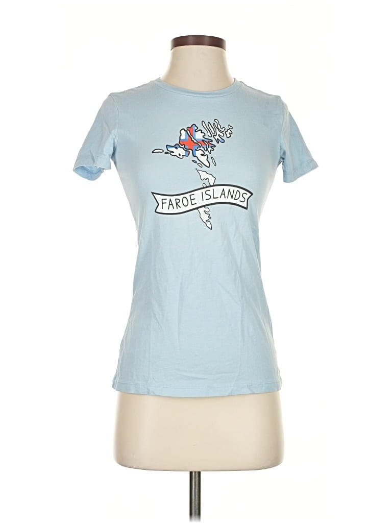 Pre-owned Bella+canvas Short Sleeve T-shirt In Blue