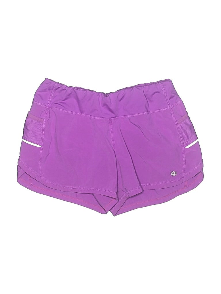 Pre-owned Athleta Athletic Shorts In Purple