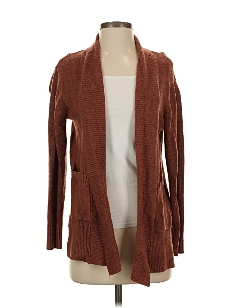 Pre-owned Rachel Zoe Tjx Cardigan Sweater In Brown