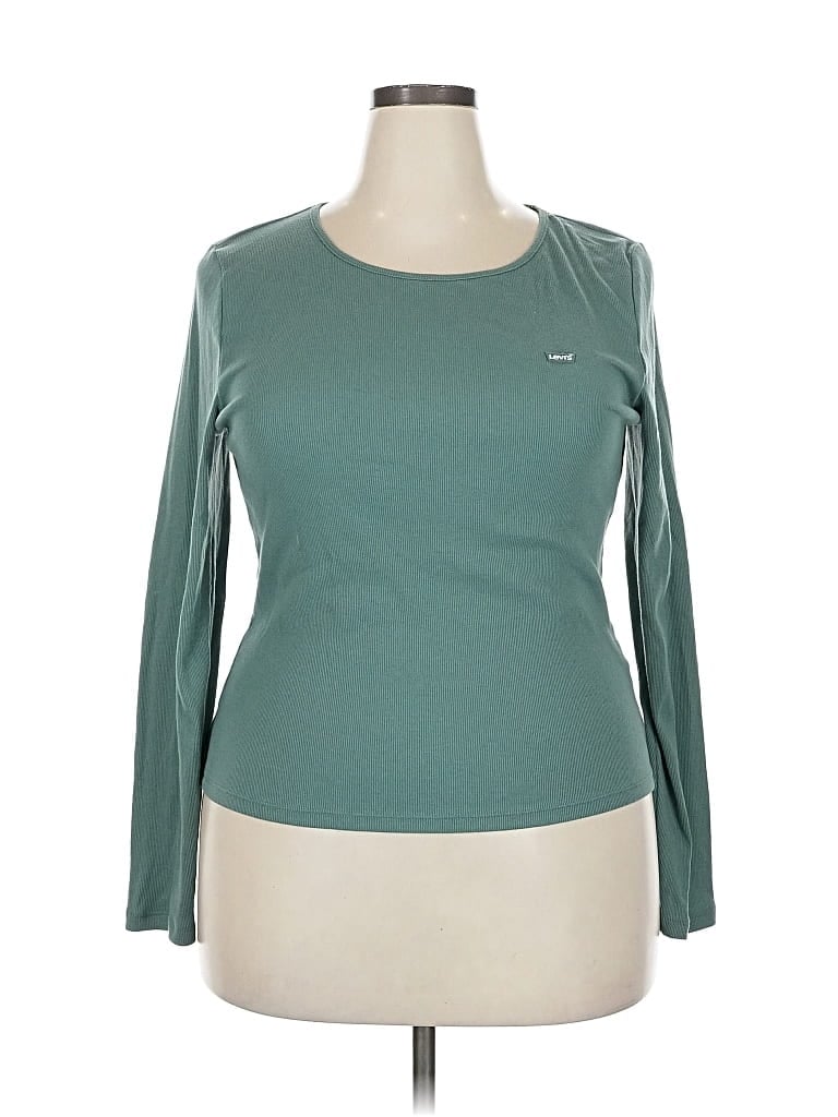 Pre-owned Levi's Long Sleeve T-shirt In Blue