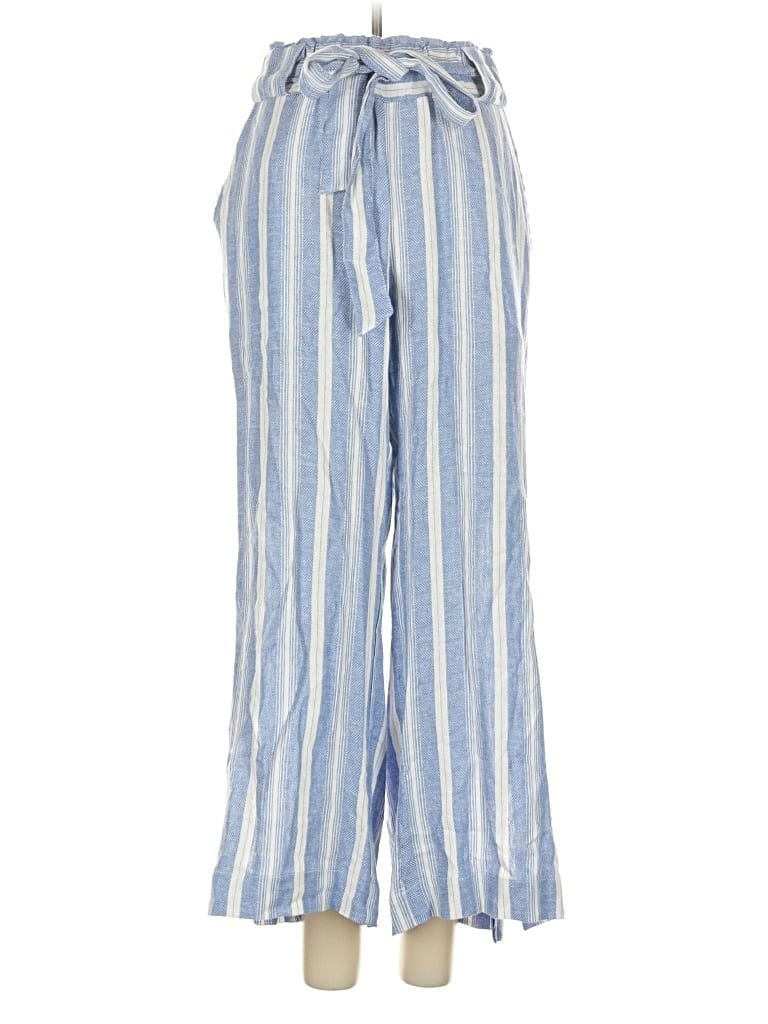 Pre-owned Indigo Rein Linen Pants In Blue