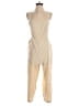 Old Navy Solid Tan Jumpsuit Size M - photo 1