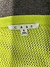 CAbi 100% Acrylic Yellow Green Long Sleeve Top Size S - photo 7