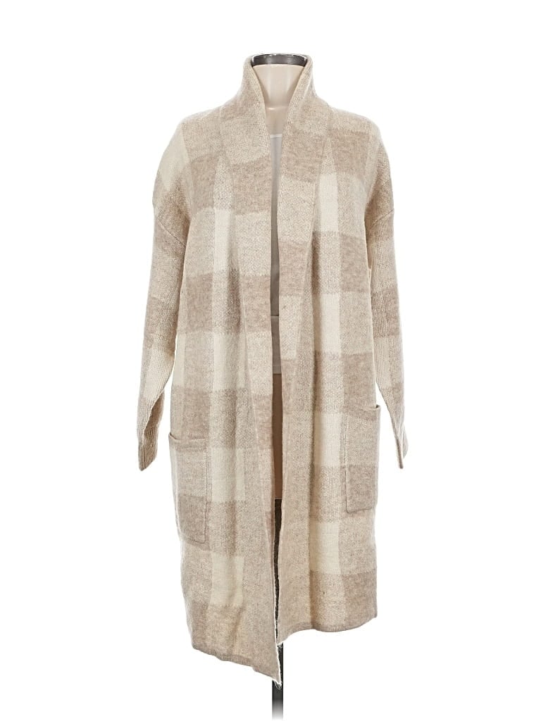 Pre-owned Allie Rose Cardigan Sweater In Brown