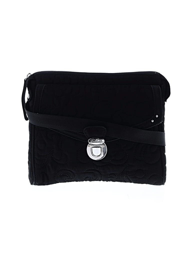 Pre-owned Vera Bradley Crossbody Bag In Black