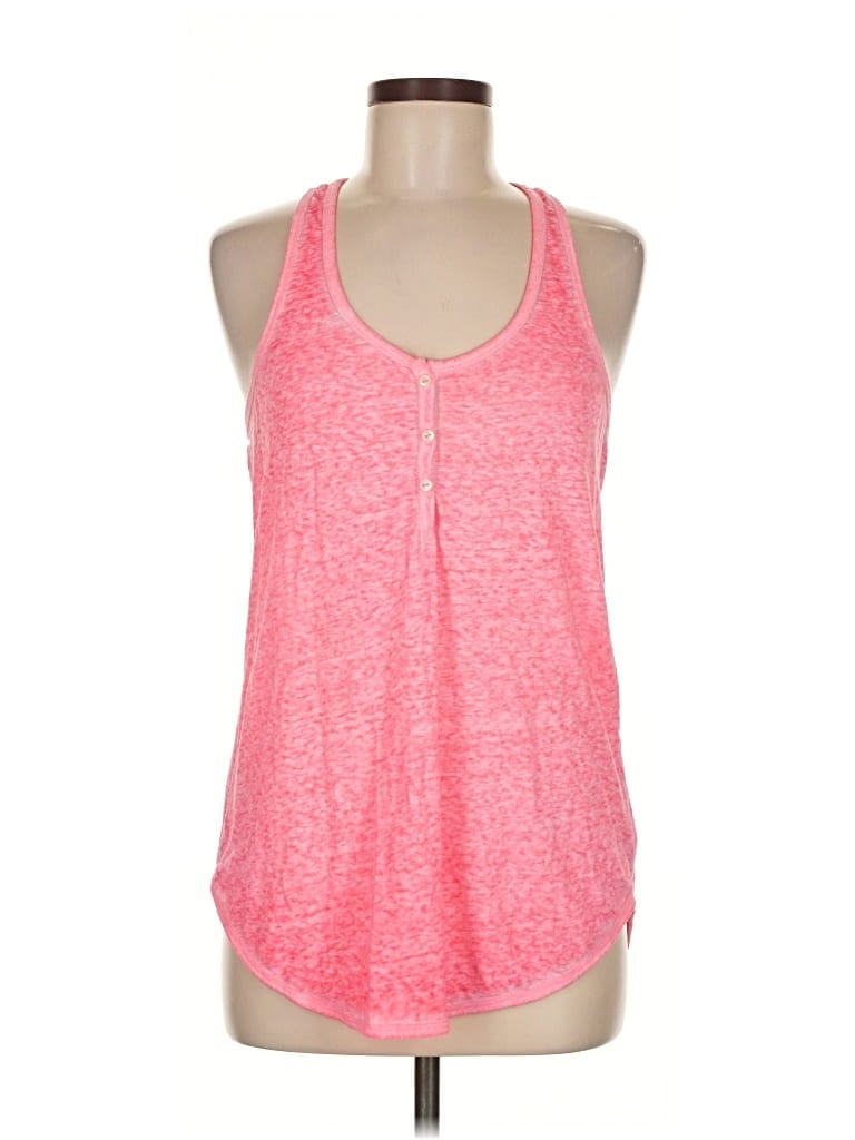 Pre-owned American Eagle Outfitters Tank Top Pink Halter Neckline Tops