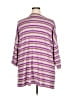 Torrid Stripes Purple Pullover Sweater Size 4X Plus (4) - photo 2