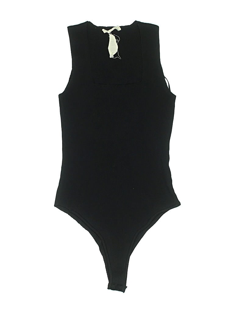 Pre-owned Happily Grey Bodysuit In Black