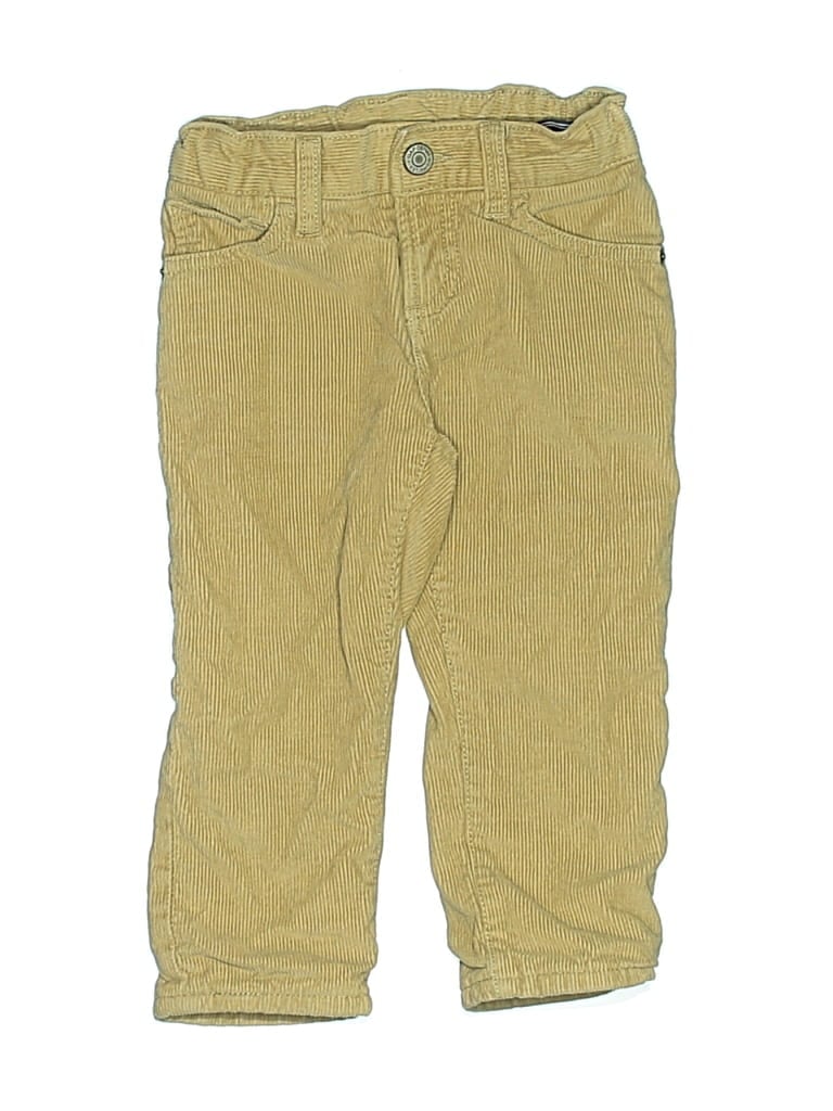 Pre-owned Gap Kids' Khaki Pant In Yellow