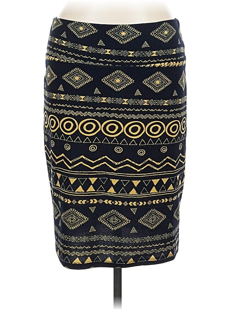 Pre-owned Lularoe Casual Skirt In Black