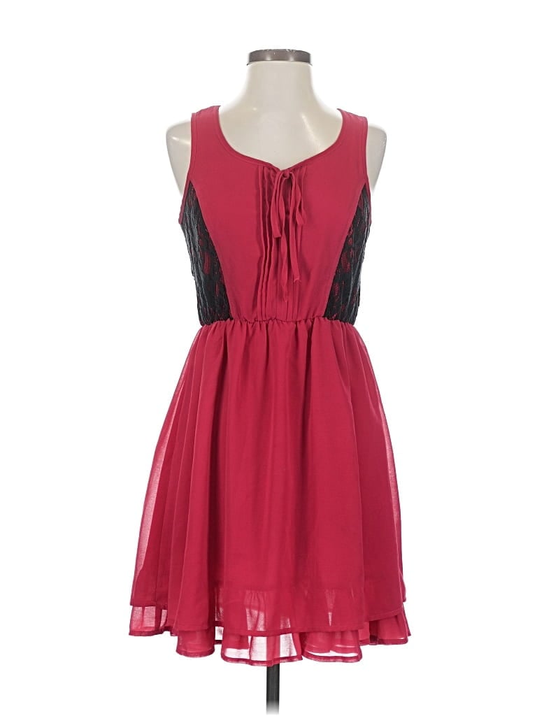Pre-owned Doe & Rae Cocktail Dress In Red