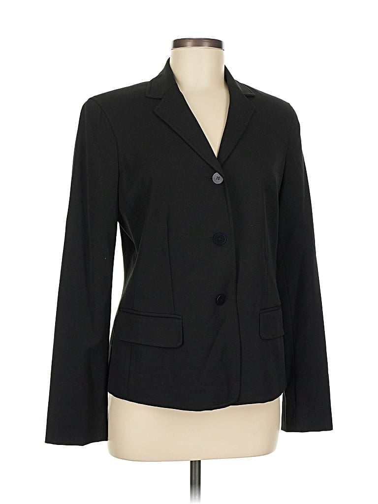 Pre-owned Nine West Blazer Jacket In Black