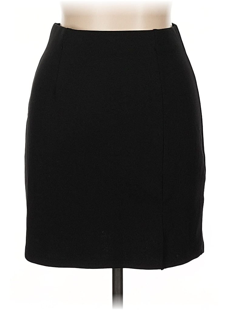 Pre-owned Unbranded Formal Skirt In Black