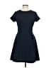 Ottod'Ame Solid Black Casual Dress Size 10 - photo 1