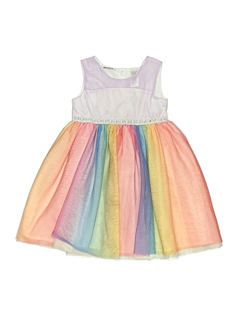 Pre-owned Blueberi Boulevard Kids' Dress In Pink