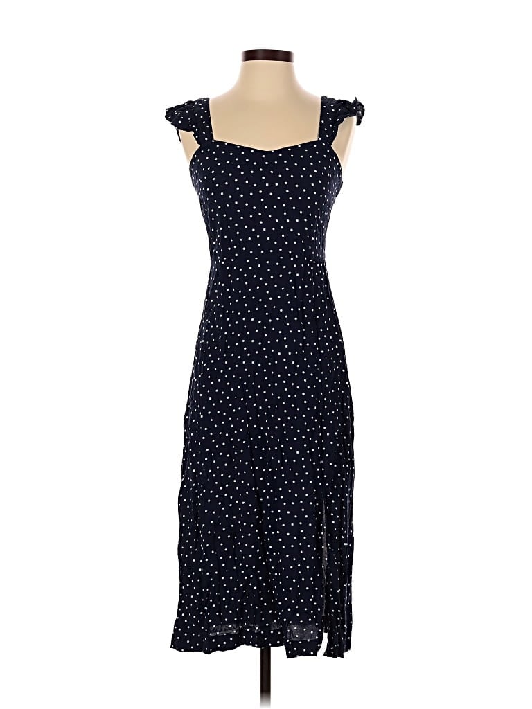 Pre-owned Ann Taylor Loft Outlet Casual Dress In Blue