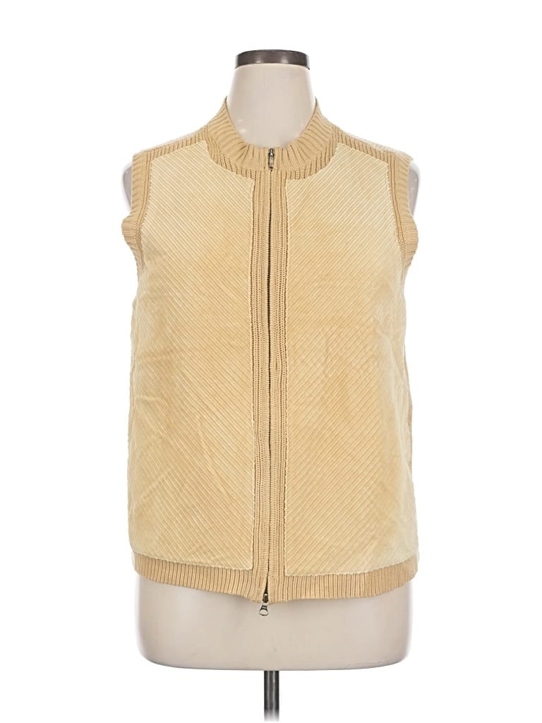 Pre-owned Westbound Sweater Vest In Brown