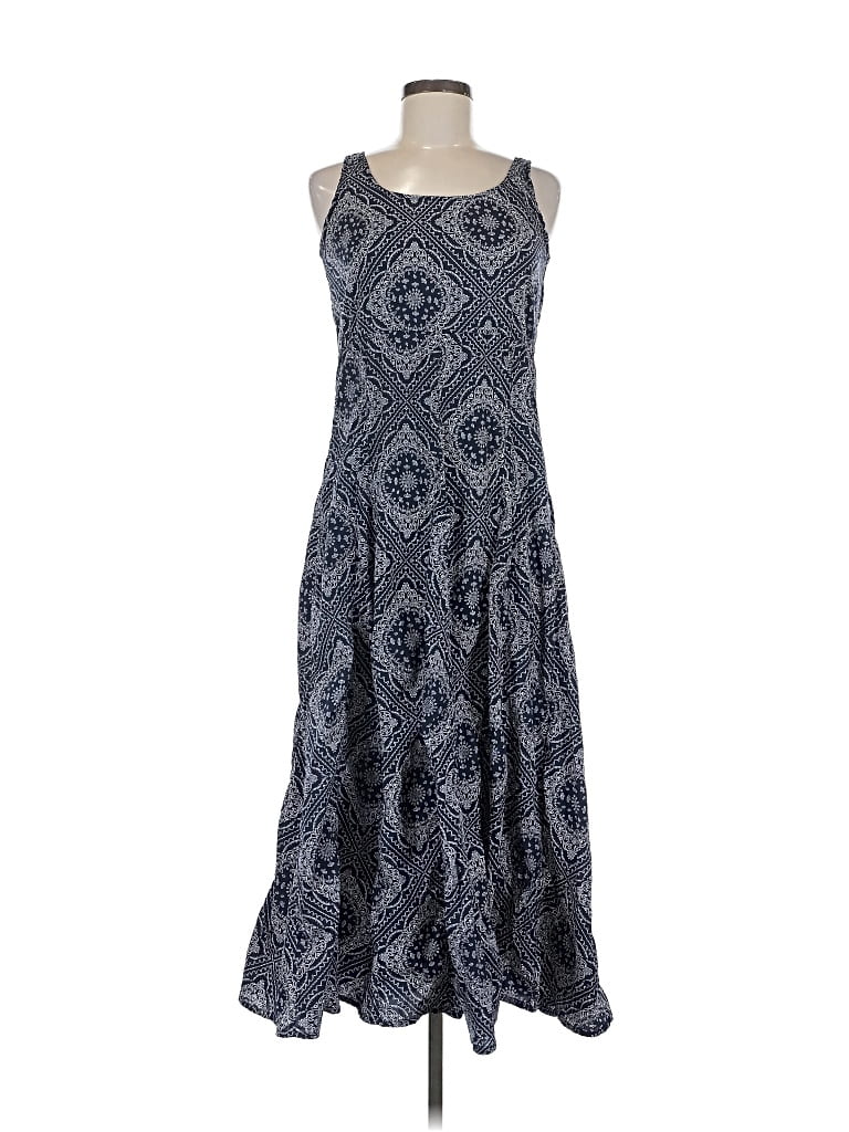 Pre-owned Assorted Brands Casual Dress In Blue