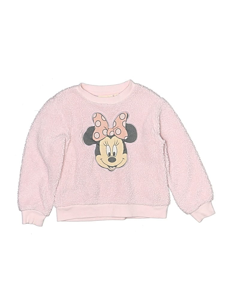 Pre-owned Disney Kids' Sweatshirt In Pink