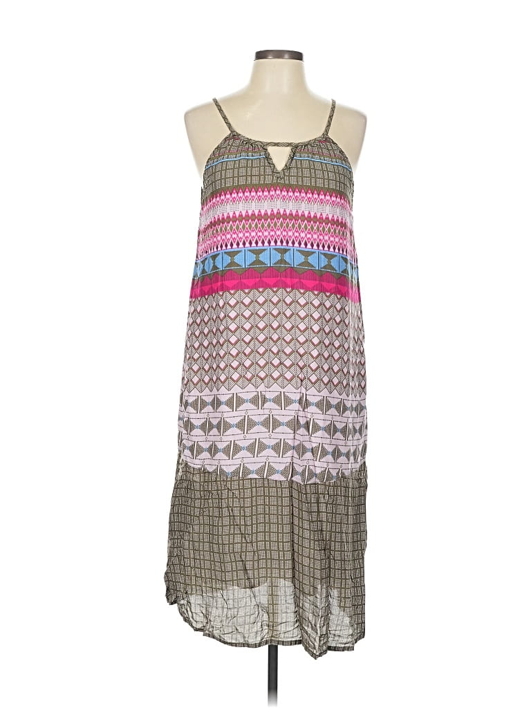 Pre-owned Prana Casual Dress In Gray