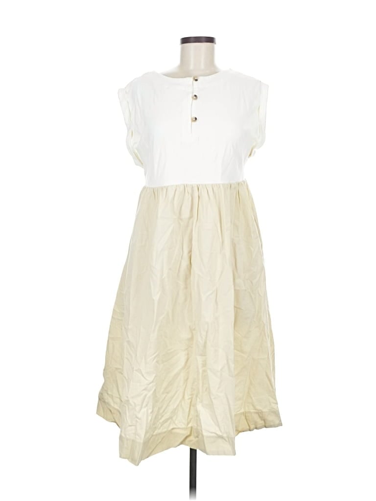 Pre-owned Maeve By Anthropologie Casual Dress In Brown