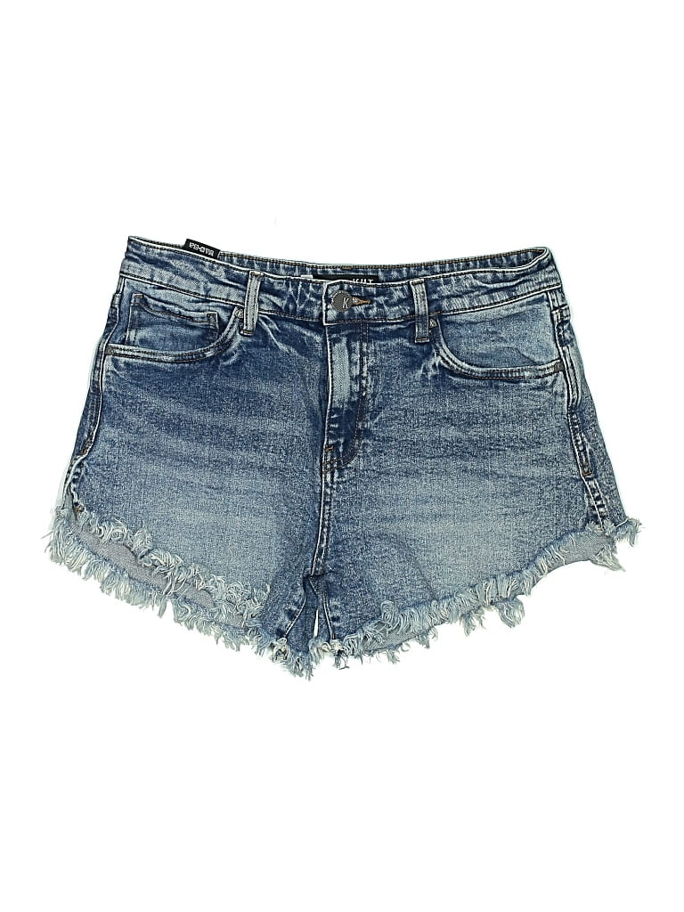 Pre-owned Kut From The Kloth Denim Shorts In Blue