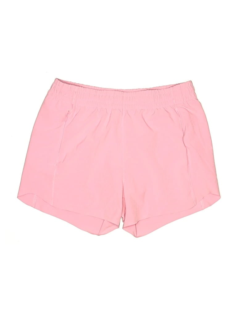 Pre-owned Athleta Girl Kids' Athletic Shorts In Pink