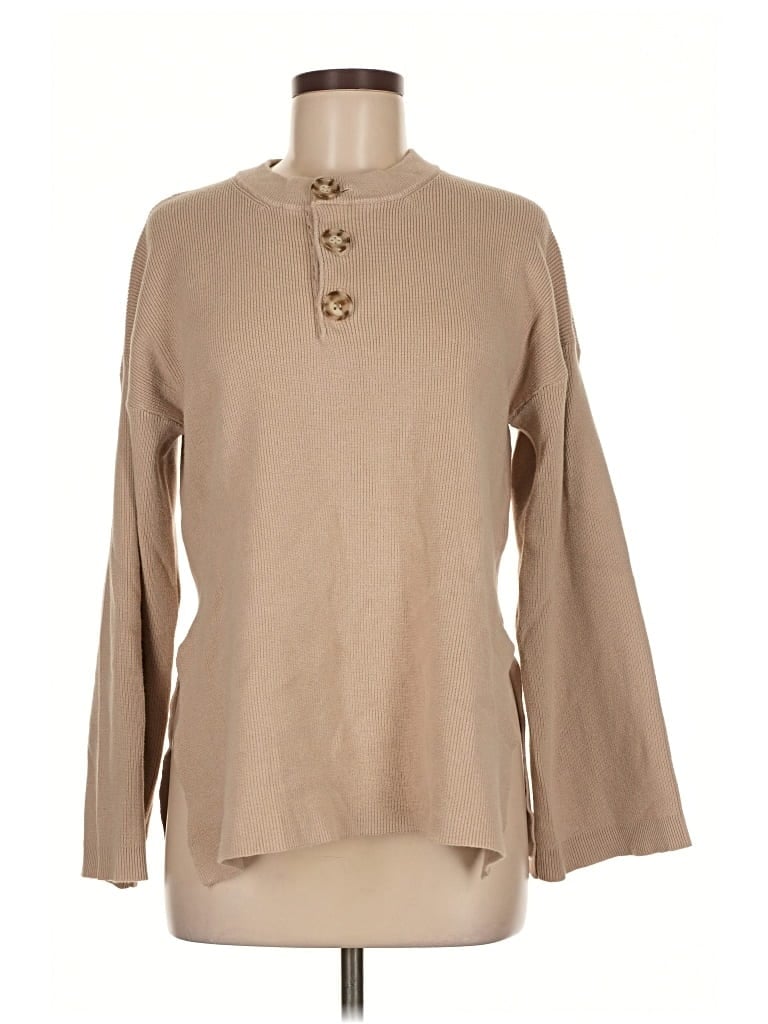 Pre-owned Allfenix Pullover Sweater In Tan