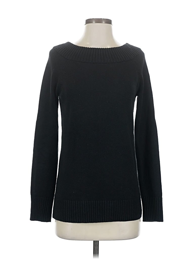 Pre-owned Banana Republic Factory Store Pullover Sweater In Black