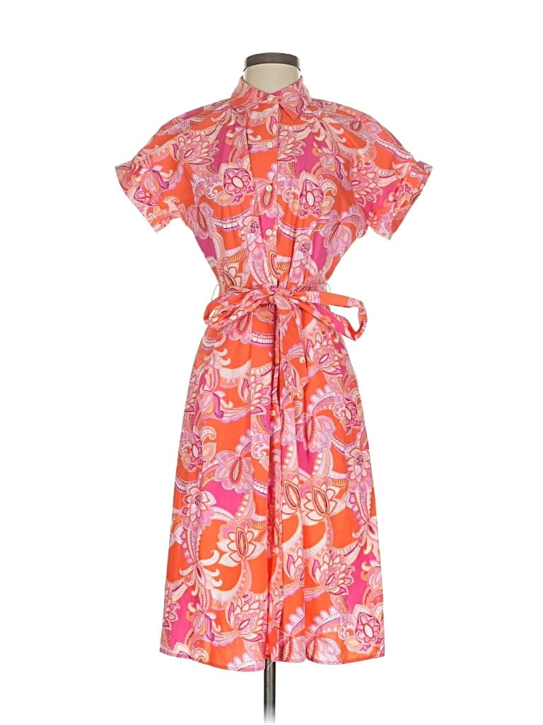 Pre-owned Talbots Casual Dress In Pink