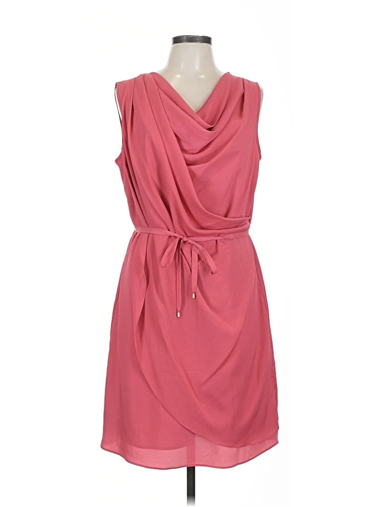 Pre-owned Ellen Tracy Casual Dress In Pink