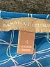 Banana Republic 100% Polyester Blue Short Sleeve Blouse Size 4 - photo 7