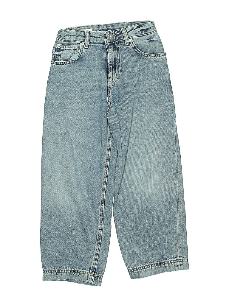 Pre-owned Zara Kids' Jeans In Blue