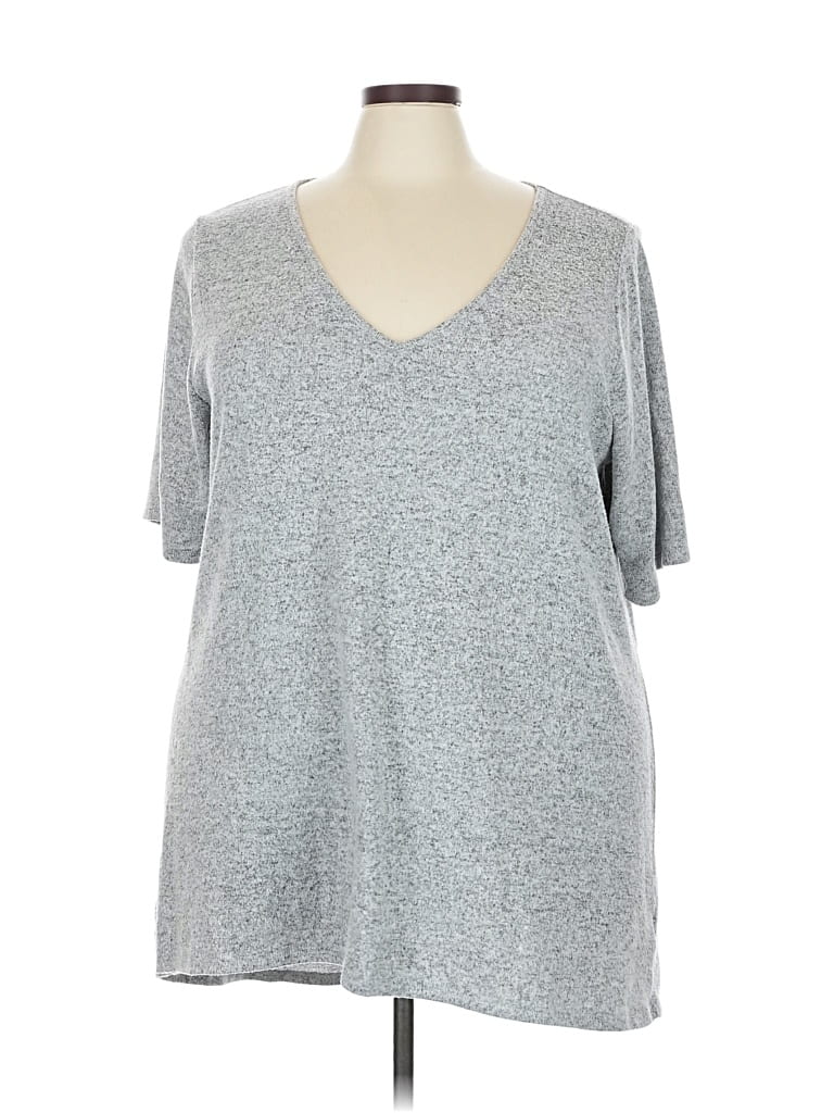 Pre-owned Torrid Cardigan Sweater In Gray