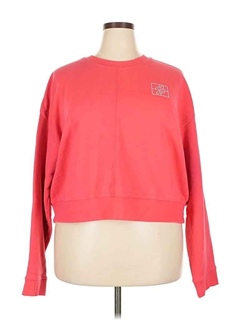 Pre-owned Peloton Sweatshirt In Red