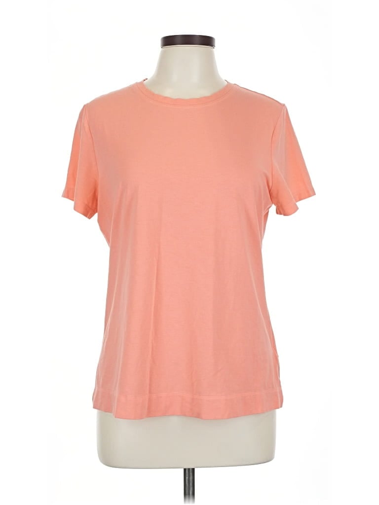 Pre-owned Athleta Short Sleeve T-shirt In Orange
