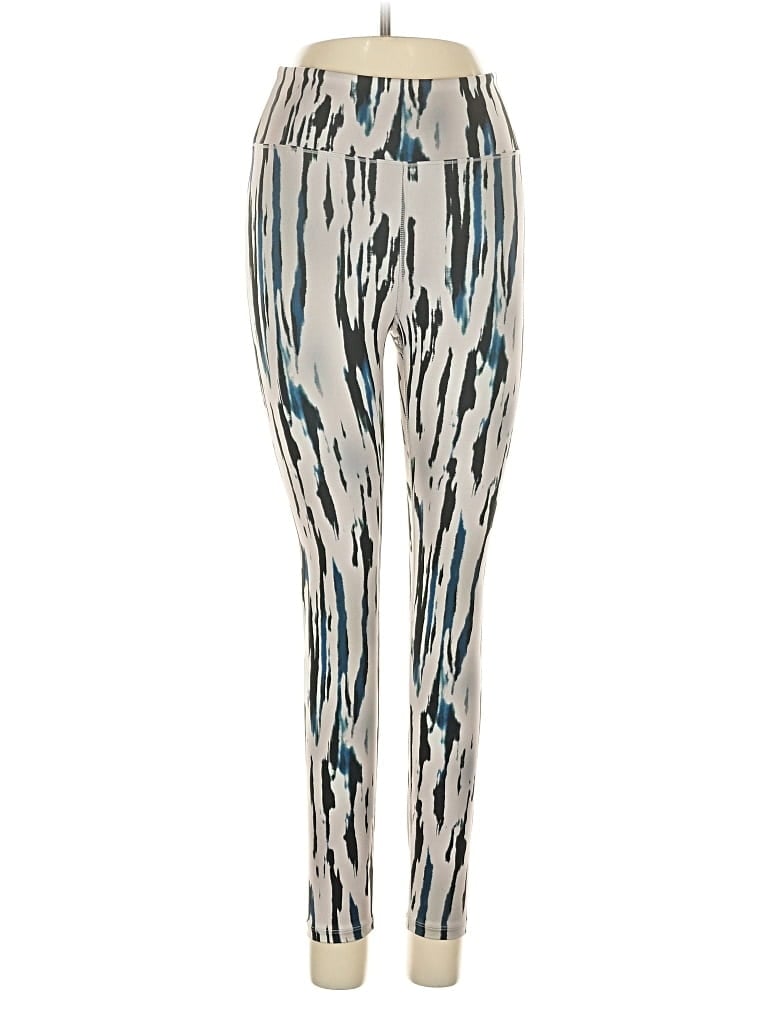 Pre-owned Noli Active Pants In Silver