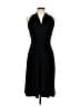 Evan Picone Solid Black Cocktail Dress Size 6 (petite) - photo 1
